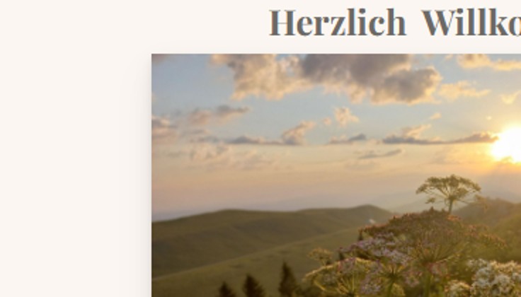 Natur und Berglandschaft
